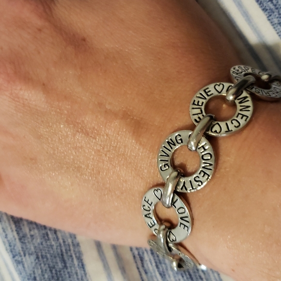 Cookie Lee inspirational word bracelet - Picture 6 of 8